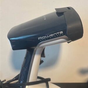 Rowenta X-Cel Steam Handheld Steamer in Navy and White